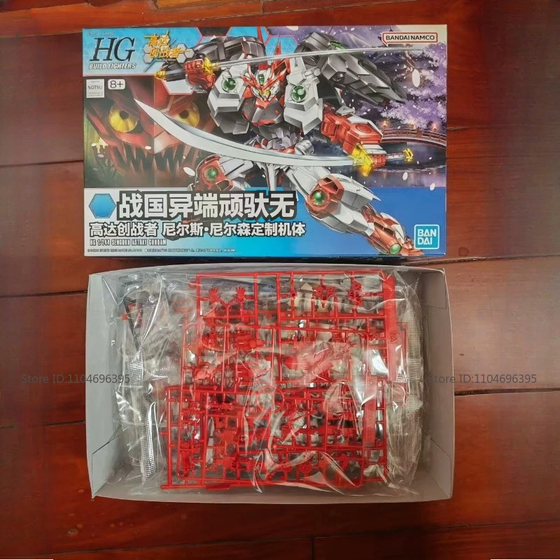 N Stock nuevo Bandai Gundam HG 1/144 SENGOKU ASTRAY colección Popular montar Mecha figura juguetes vacaciones muñeca móvil regalos