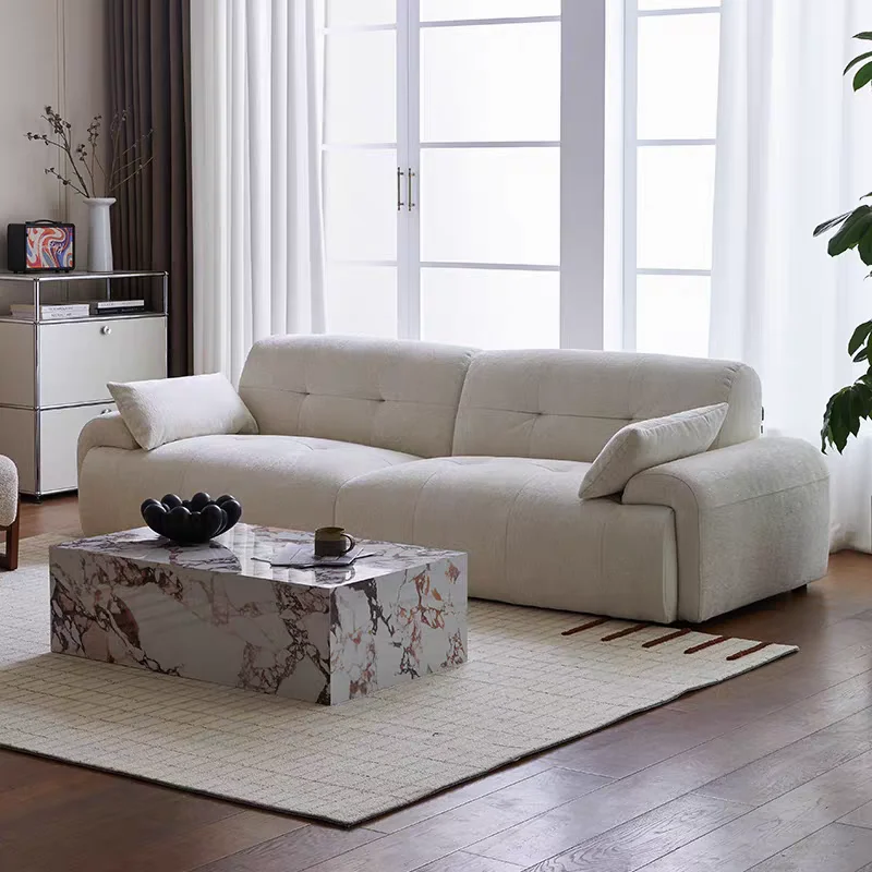 Modern Living Room Italian Sofa Inflatble Luxury Elegant Trendy Corner Sofa Floor Comfortable Luxury Divano Lounge Furniture