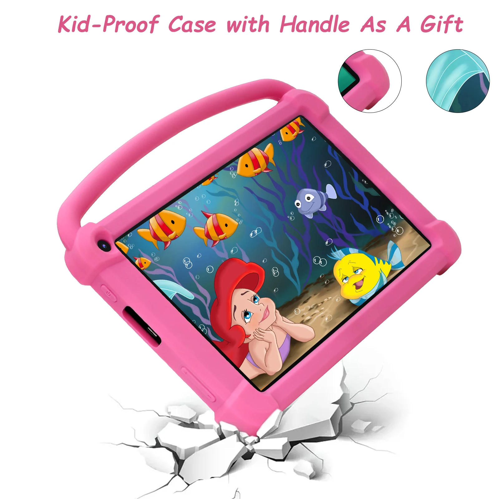 QPS Q1K Tablet Android da 7 pollici per bambini 2800mah 2GB 32GBROM WIFI Quad Core Android 12