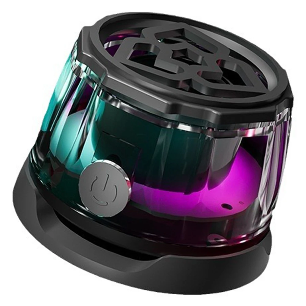 

Magnetic Diamond Wireless Speaker Small and Portable with Dazzling Lights and 5W Powerful Output for Music Enjoyment