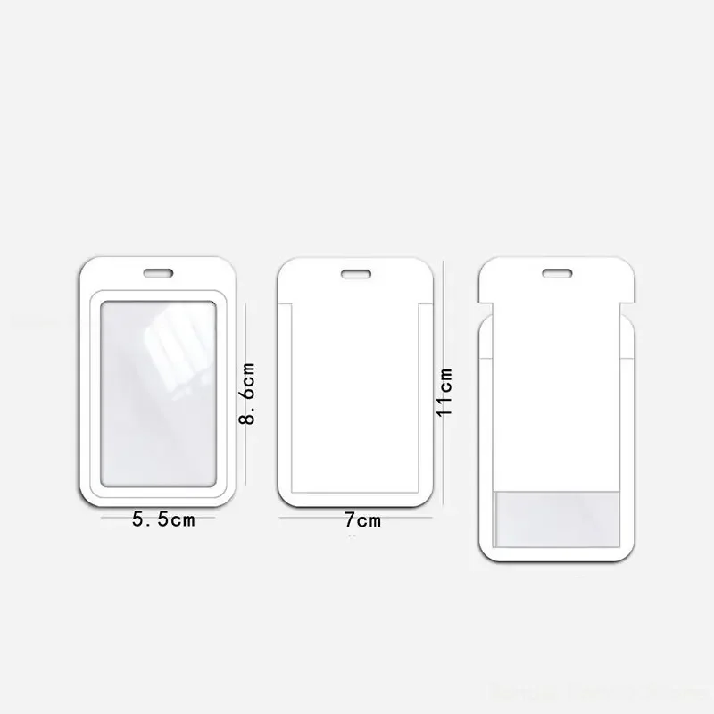 Etui na karty EVANGELION Eva Anime Credit ID Bank Card Photo Display Holder Bus Card Protective Case Pendant Office School Supply