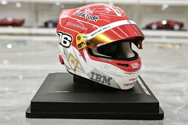 1:5 SCUDERIA HP 2025 LAS VEGAS GP CHARLES LECLERC helmet Model