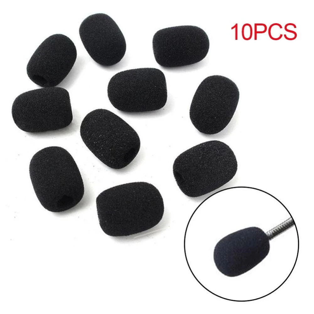

Sleeve Windscreen Meeting Mic Sponge Covers Microphone Windshield Headset Foam Covers Mic Protector Microphone Mic Cover