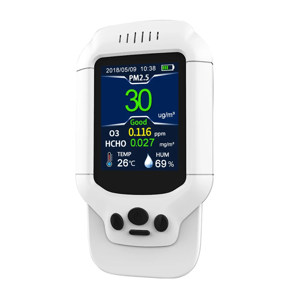 Dienmern DM502-O3 Portable Ozone Meter O3 0-5ppm Range Quick Tester Multi-gas Monitor Air Quality TVOC PM2.5 Analyzer Sensor