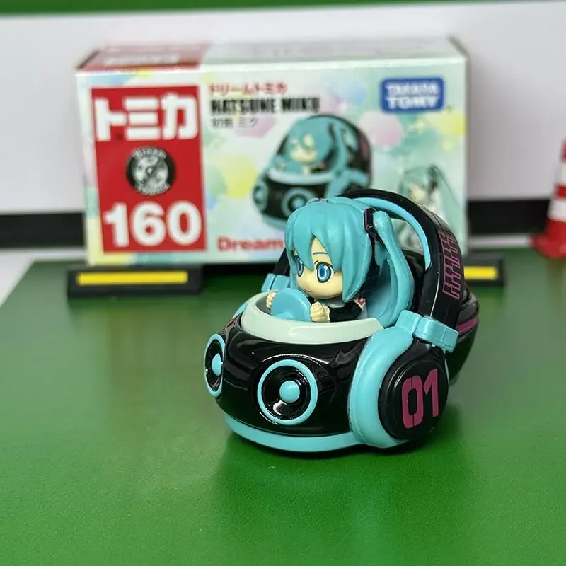 INNZA Takara Tomy Tomica Dream Tomica No.160 Hatsune Miku Mini Car Model Replica Series Children Christmas Gifts Boy Toys