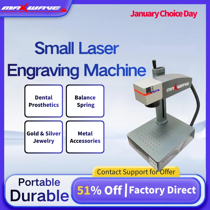 

Small Laser Engraver Cutting Machine | 5.5W/10W/20W Blue Diode & CO2 Option | for Jewelry/Phone Case/Gifts Making