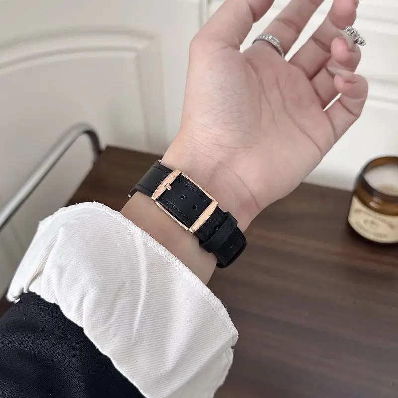 Classical Leather Watch Band for Huawei Fit 3 4 Bracelet Women Dressy Wristband Strap for Huawei Watch Fit 1 2 Smartwatch Correa