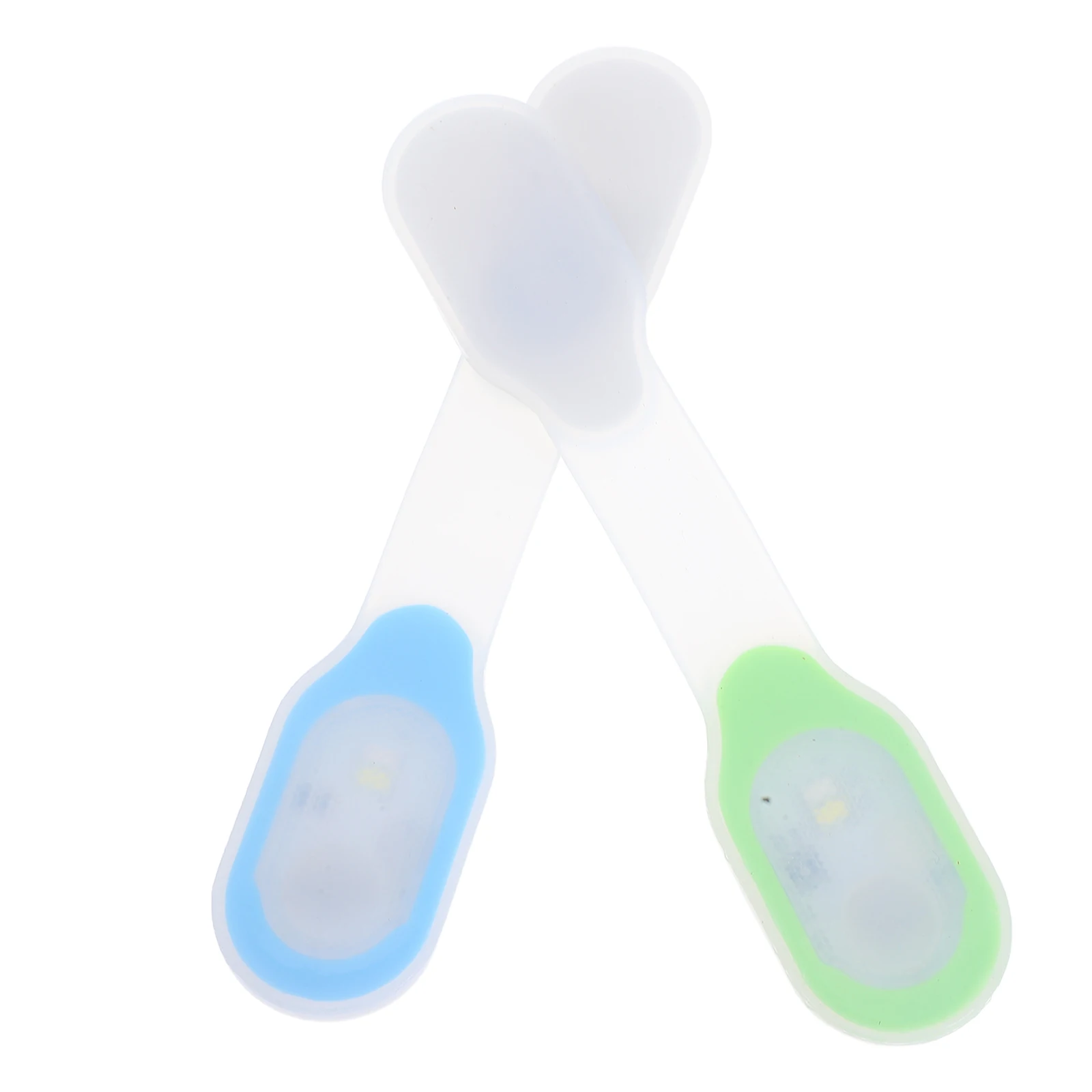 

2Pcs LED Clip Light Hands Free Magnetic Badge for Night Running Jogging Safety Clip on Flashlight Badge Lights for Nurses