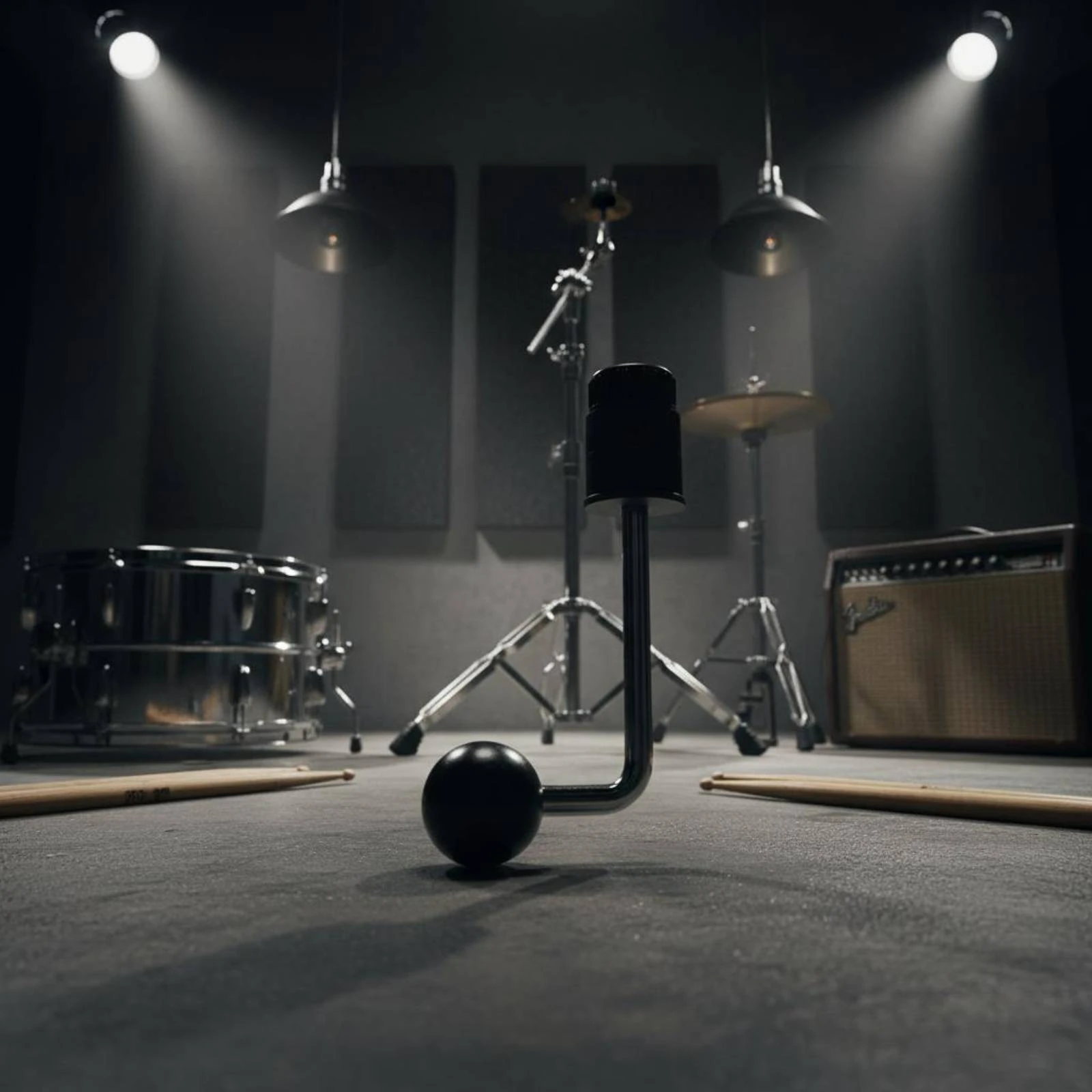 

Cymbal Stand Adjustment Rod Compact Cymbal Stand Adapter Drum Kit Clamp Rod Sturdy Music Hardware Stable