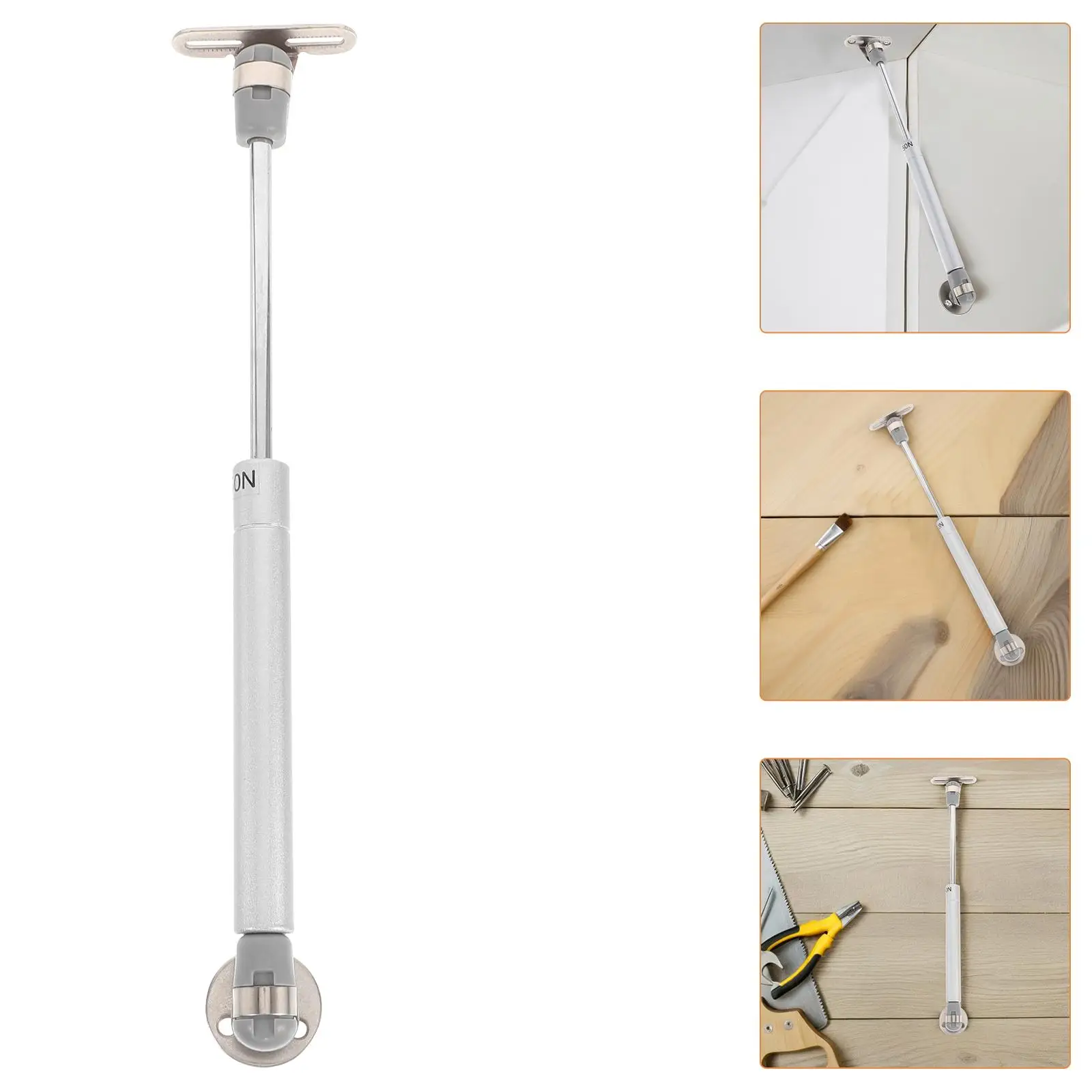 

2Pcs Cabinet Support Hydraulic Door Hinge Spring Pneumatic Lift Buffer Damper Metal Supports Furniture Hardware