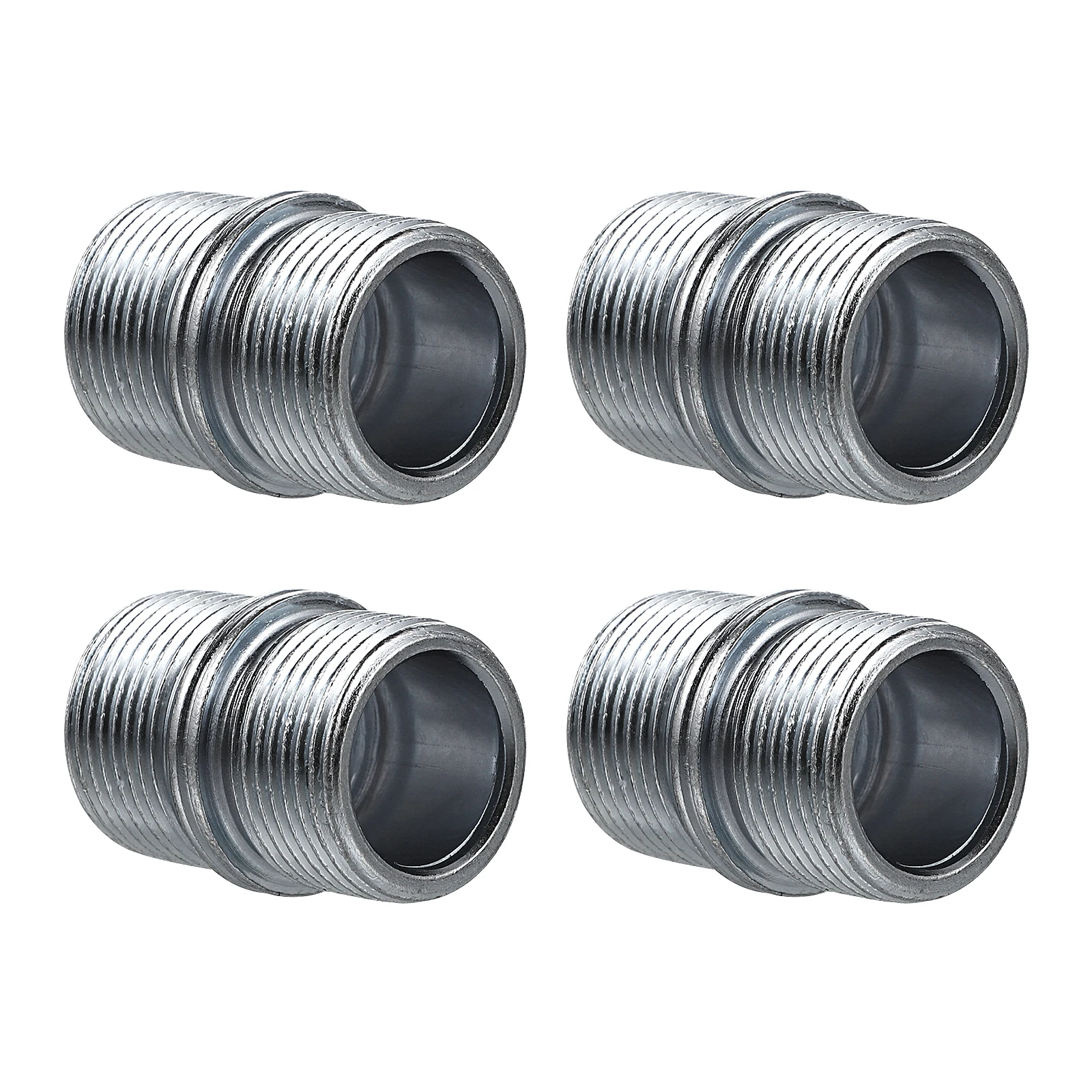 

4pcs Double Slot Nut Shelf Support Metal Parts 254mm Double Head Shelf Support Nut Compatible Strong Storage Rack
