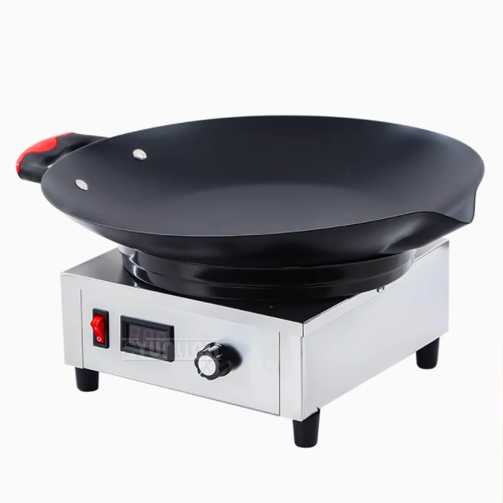 الأكشاك طباخ التدفئة الكهربائية التجارية الزعرور المغلفة بالسكر على آلة عصا معدات الوجبات الخفيفة الصينية التقليدية الرقمية