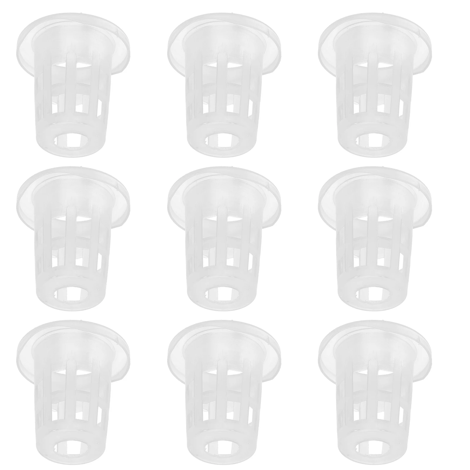 

Planting Basket Root Control Device Hydroponics Net Cup Pots Garden Slotted Mesh Cups