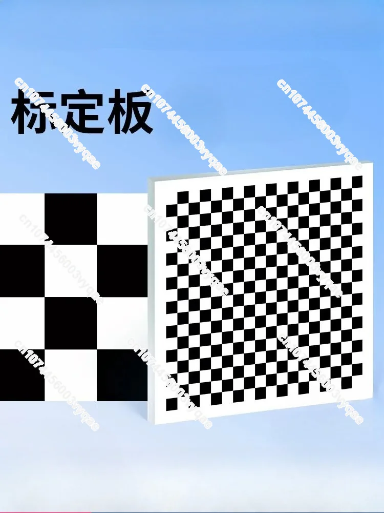 Calibration board checkerboard machine vision 18X18 black and white grid series, glass calibration reticle