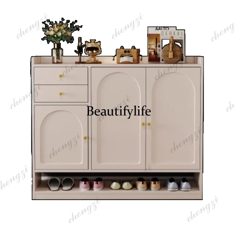 P182 High Quality Modern Shoe Cabinet Nordic Minimalist Entryway Corridor Shoe Cabinet Organizers Storage Szafka Na Buty Furnitu