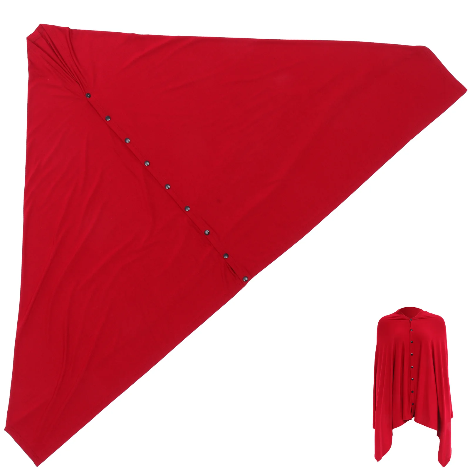 

Multifunctional Cotton Cover For Breastfeeding Adjustable Nursing Poncho Scarf Reusable Feeding Cover For Mom Outdoor Indoor Use