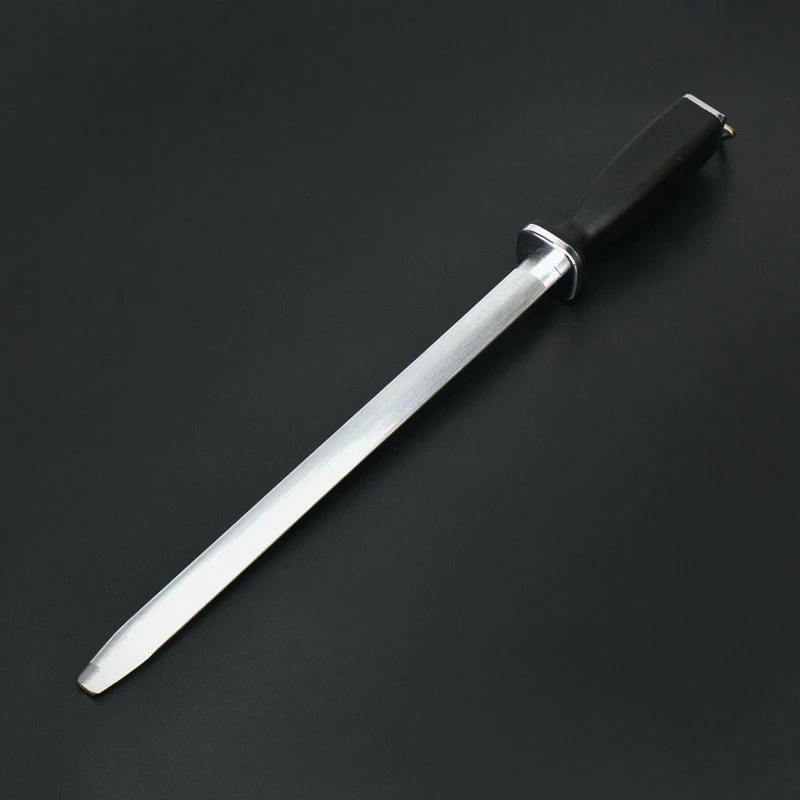 PWS 10 Inch Professional Chef Knife Sharpener Rod Diamond Sharpening Stick Honing Steel For Knife