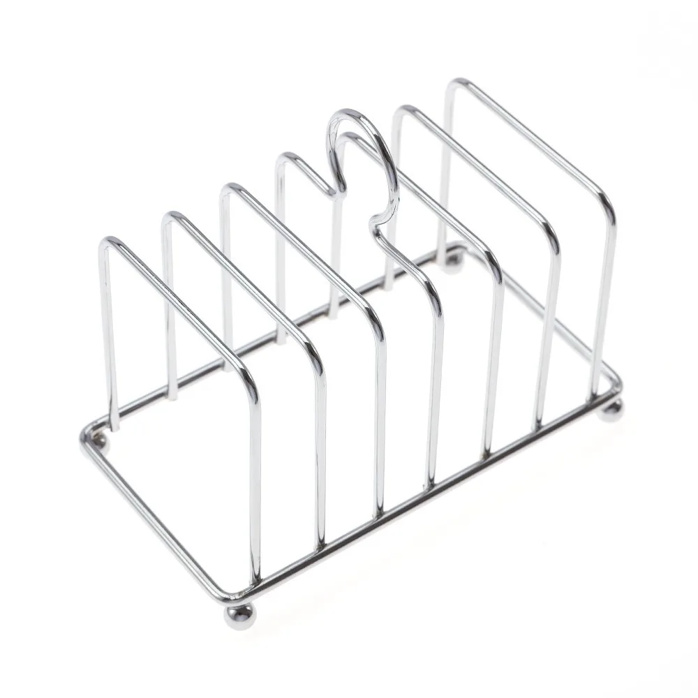 Stainless Steel Toast Bread Rack Space Saving Multi-functional Bread Holder Food Display Stable Bread Cooling Rack Home Kitchen