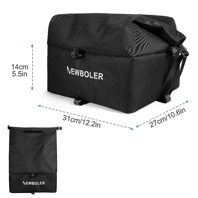 Achterfietsmand Fietsbagagerek Tas Quick ReleaseFron E-Bike Mand Fietsmanden Achterdrager voor OutdoorTravel Shopping