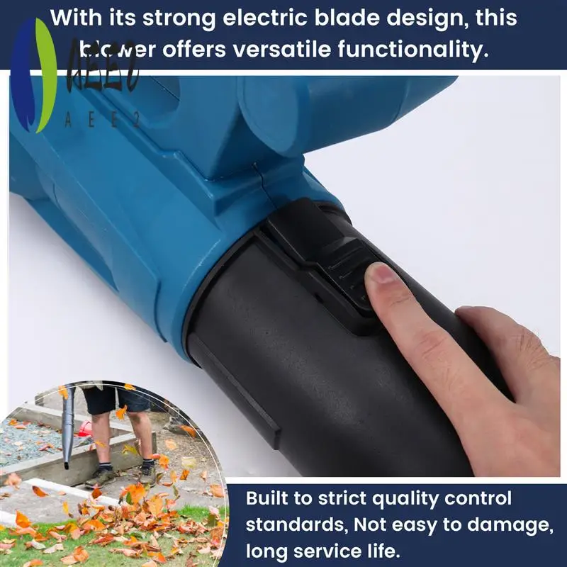 

AEE2-1380W High-Power Blower Strong Electric Blade Blower Snow Blower Dust Remover Tree Blower For 18V Battery