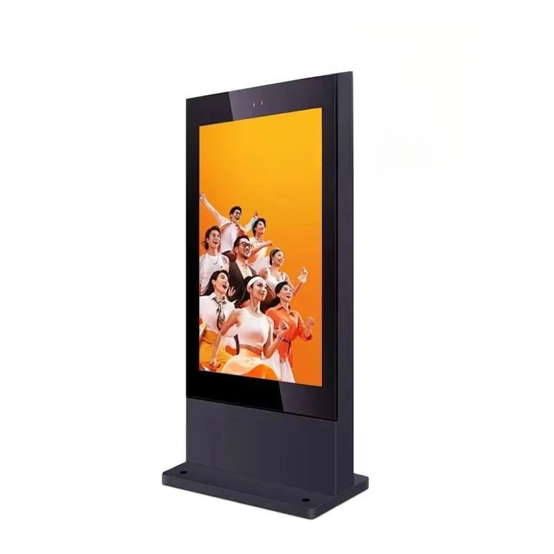 Floor-standing IP66-protected 55-inch Ultra-bright Outdoor Digital Signage