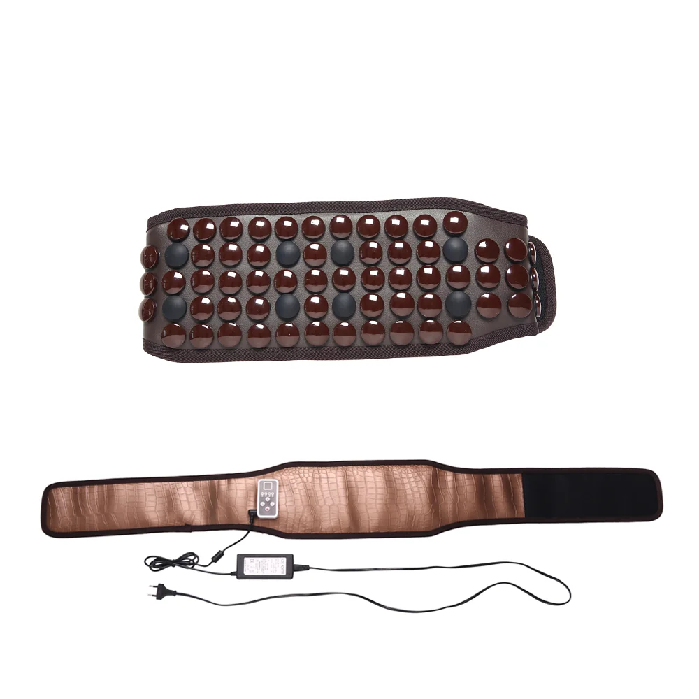 

Pop Relax Hot Tourmaline Stone Waist Thermal Infrared Heating Therapy Back Thermal Jade Lumbar Massage Belt Korea Healthy Spine