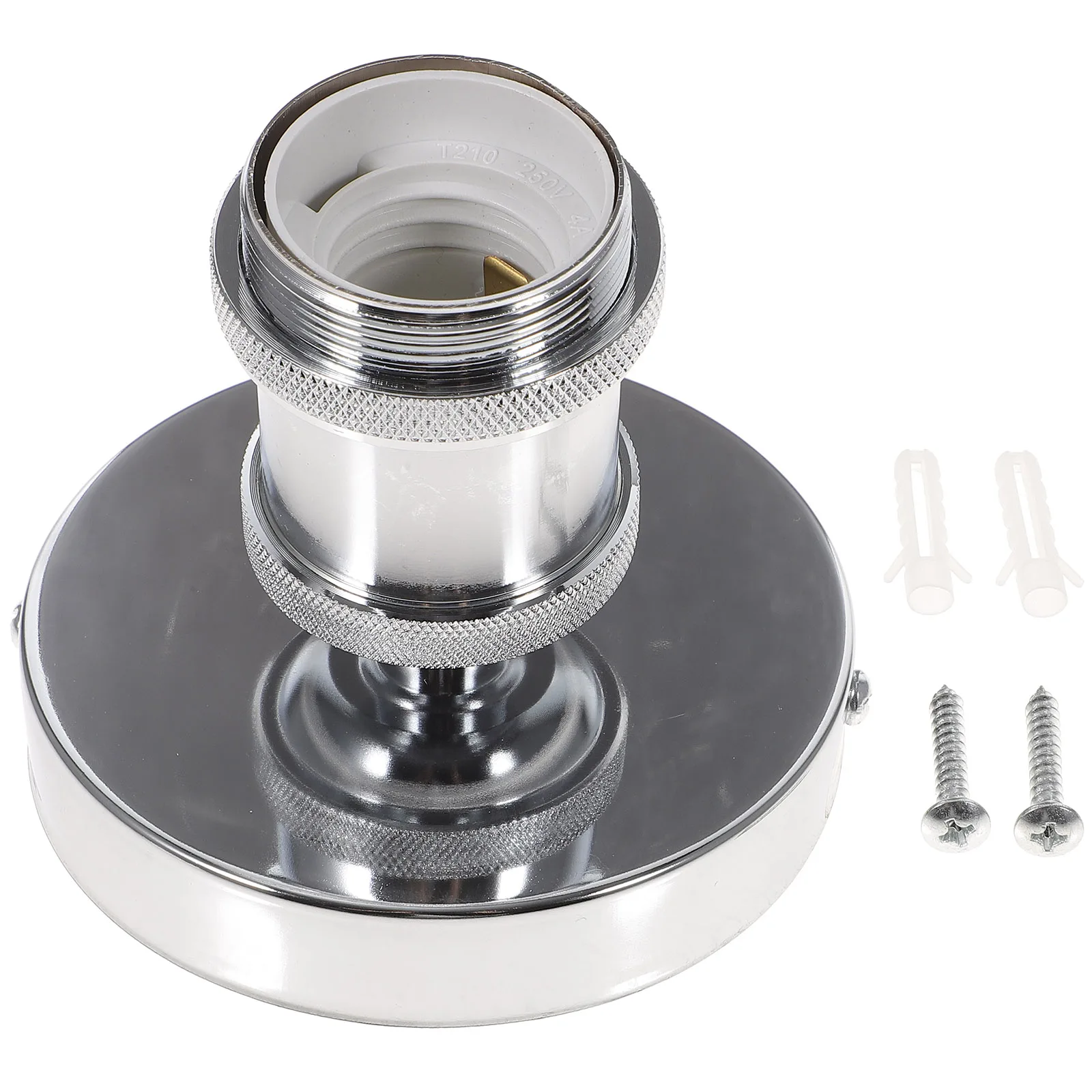 

Retro E27 Light Socket Vintage Metal Table Lamp Kits for DIY Projects Screw Opening Smooth Surface Safe Installation