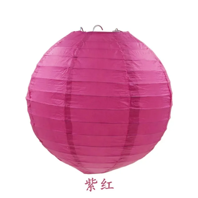 1pc White Color A Variety of Sizes Chinese Paper Lanterns Wedding Birthday Event Party Decoration Holiday Supplies Paper Balls view 6