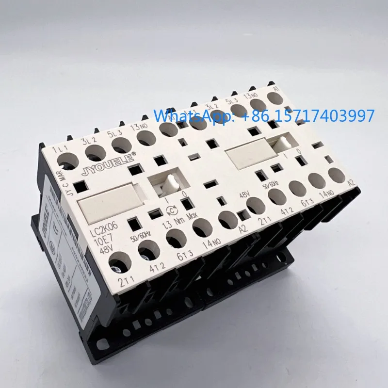 

LC2K0610 small interlocking reversible AC contactor CJX2-K0610N forward and reverse control