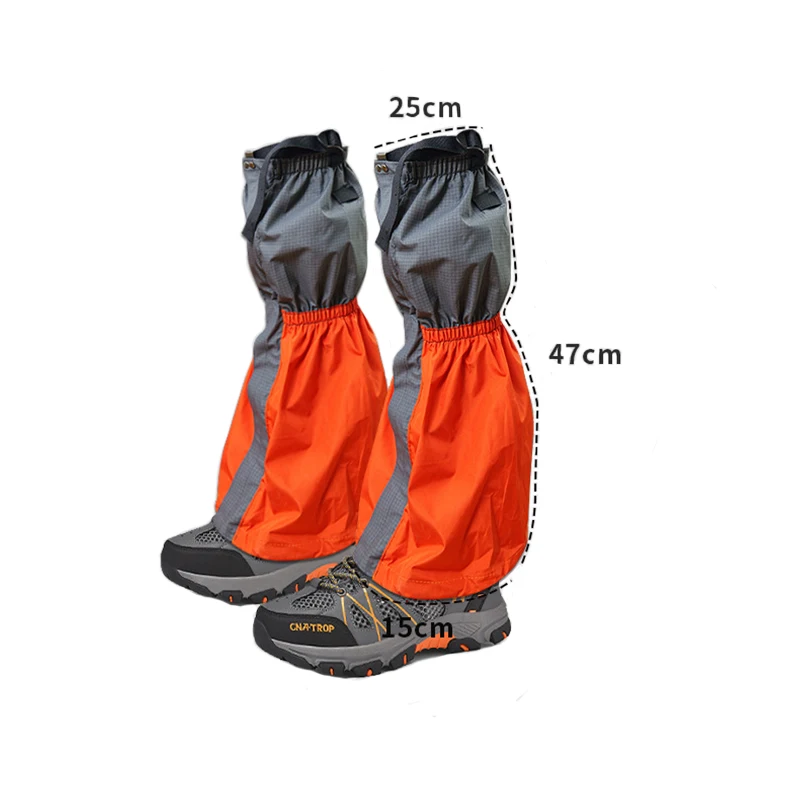 Outdoor Leg Gaiters Hiking Travel Leg Warmers Waterproof Legging Shoes Snow Gaiters Legs Protection Skiing Climbing Foot Cover