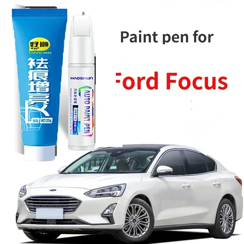 Paint Pen Suitable for Ford New Focus Touchup Pen Pearl White 2012 Classic Fox Retrofit Accessories Original Paint Repair Focus