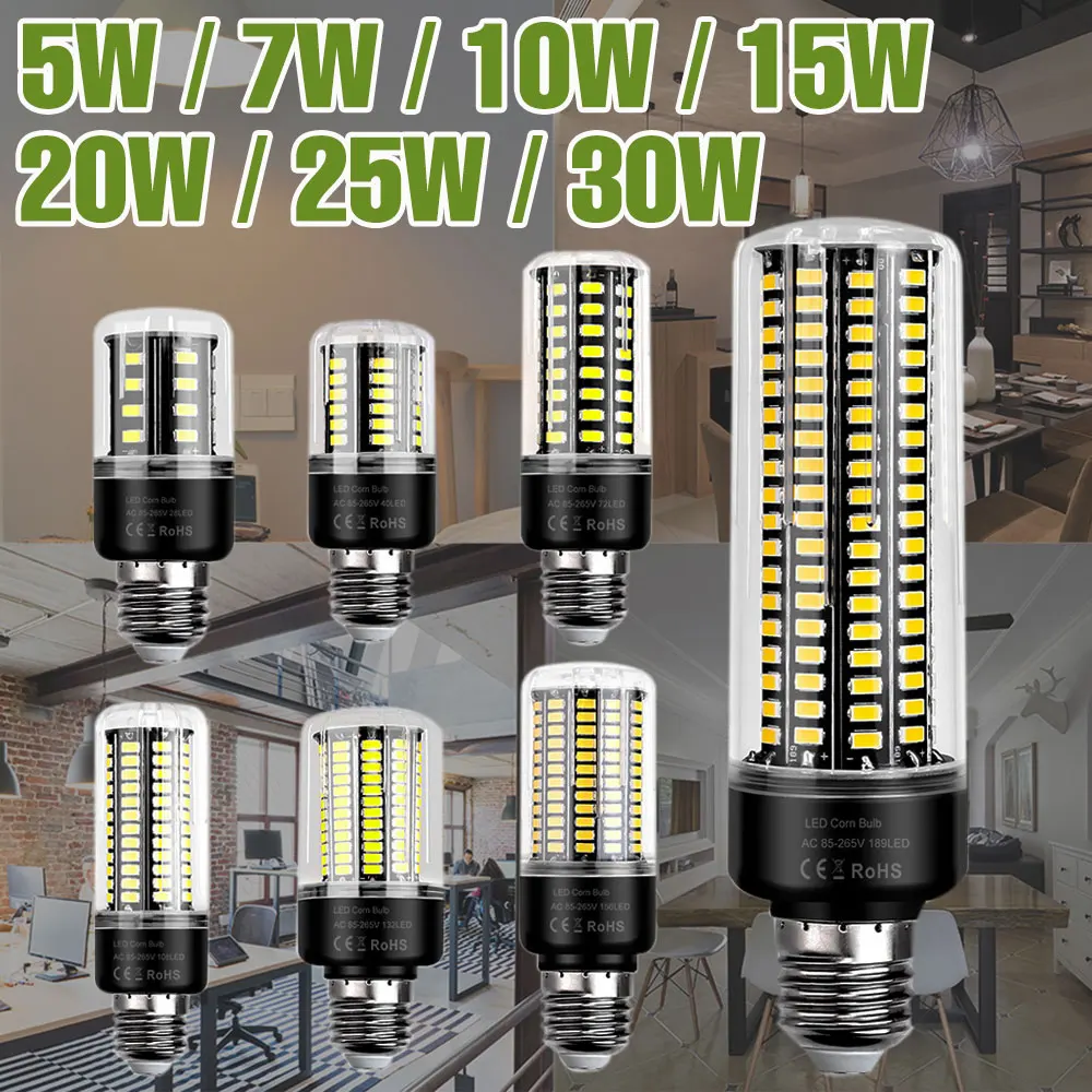 yZ[z30W LED E27/E26 R[^d E14 V[Ov B22 VfAd AC 85-265V tbJ[t[ ƒp rO[p F/gF
