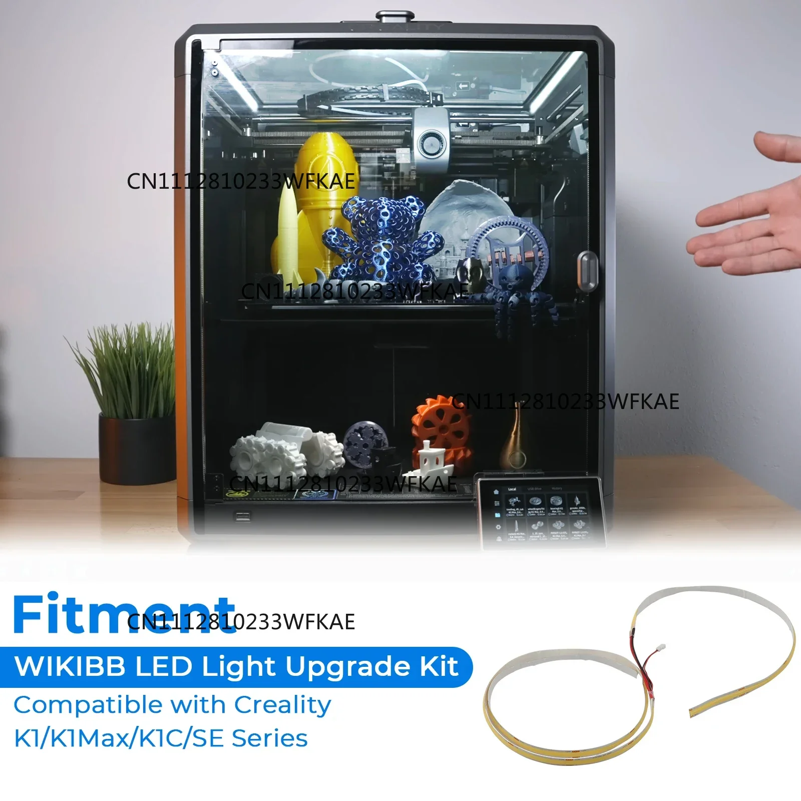 Upgrade 3D Printers LED Light Kit For All Creality K1 Series K1/K1Max/K1C/SE