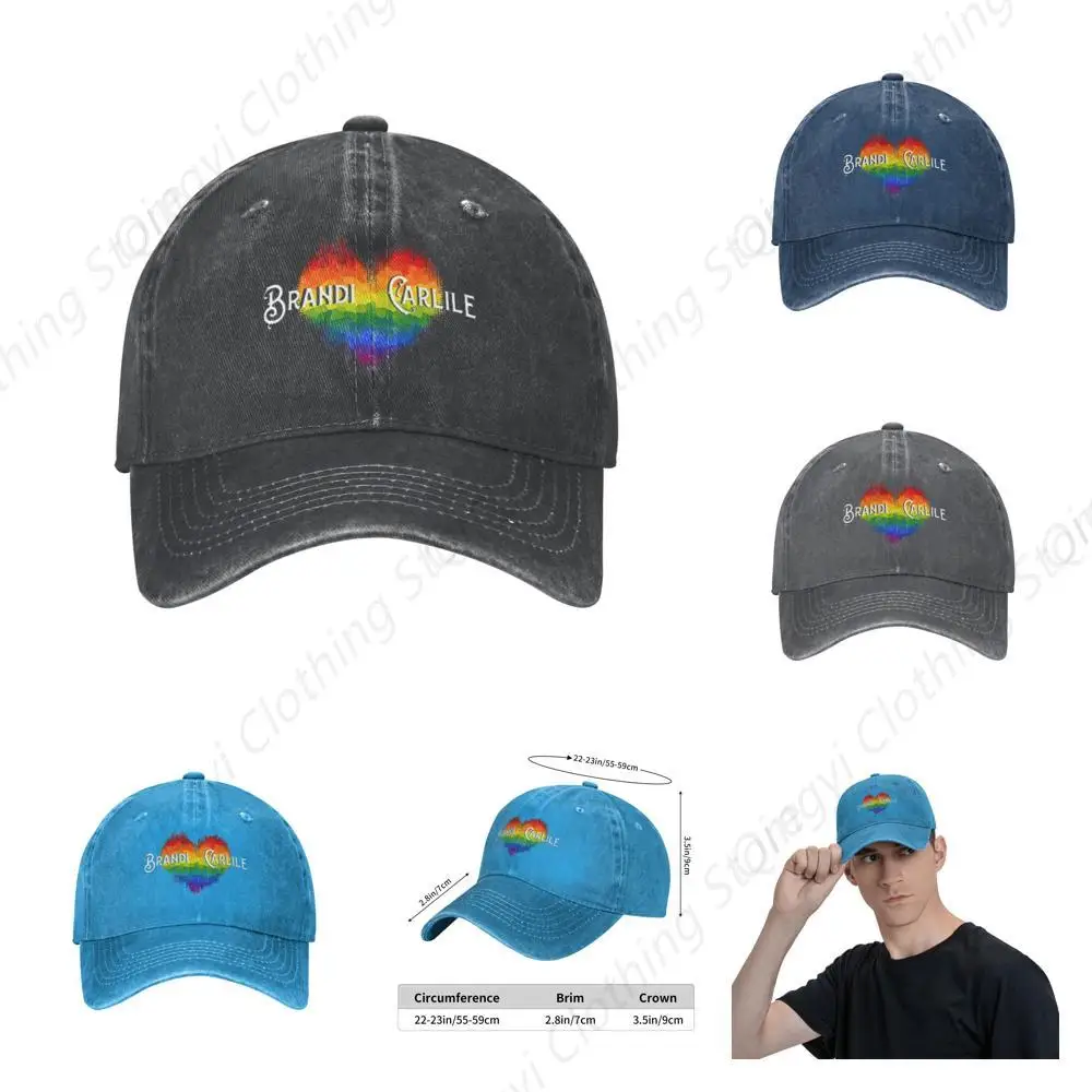 

Vintage Hats Singer Jeans Baseball Cap Classic Denim Washed Dad hat for Men Women Black