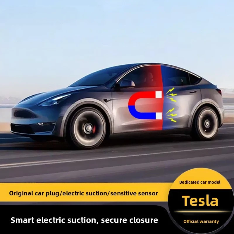 

TSL 2026 Update Soft Closing for Tesla Model 3 Y 3 Highland New Y Juniper 4-Door Anti Pinch Auto Electric Suction Door Softclose