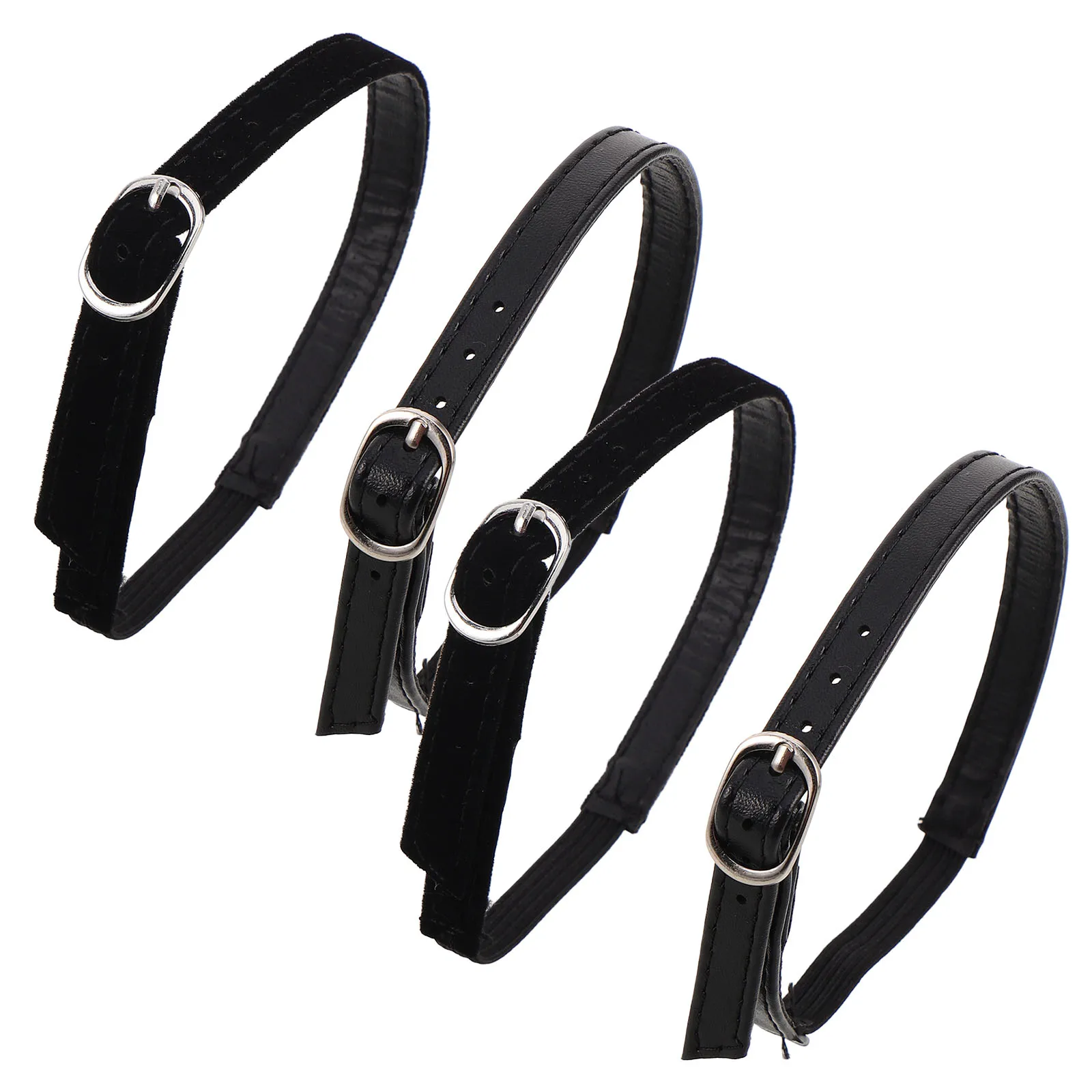 

4pcs 4 Pairs Women High Heel Anti-Loose Shoe Straps Buckle Detachable Adjustable Ankle Bands For Loose Heels Enhancing Stability