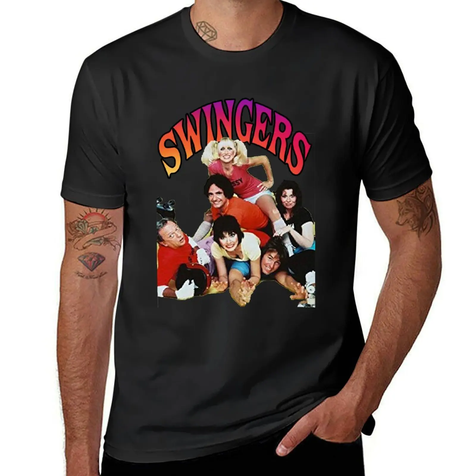 Swinger T-Shirt plus size tops cute tops tops oversizeds black t shirts for men