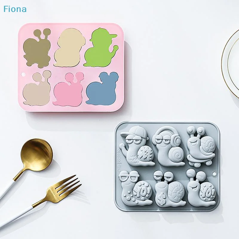 Chocolate Mold Snail Silicone Mold For Cake Gummy Jello Ice Cube, Cake Decoration Soap Mold Silicone Baking Mold view 5