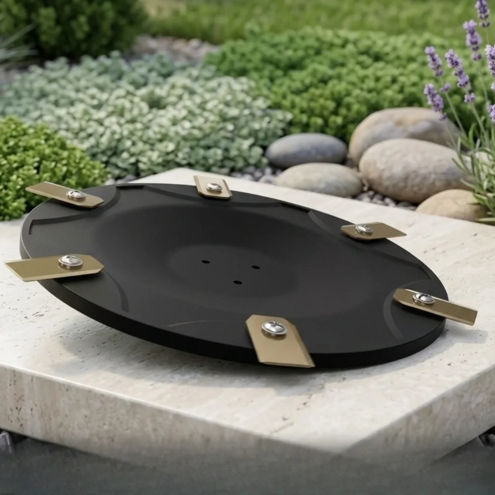 6-Blade Mowing Disc for ECOVACS Goat O500 O600 O800 G1 Series Fiberglass Reinforced Plastic Lawn Mower Replacement