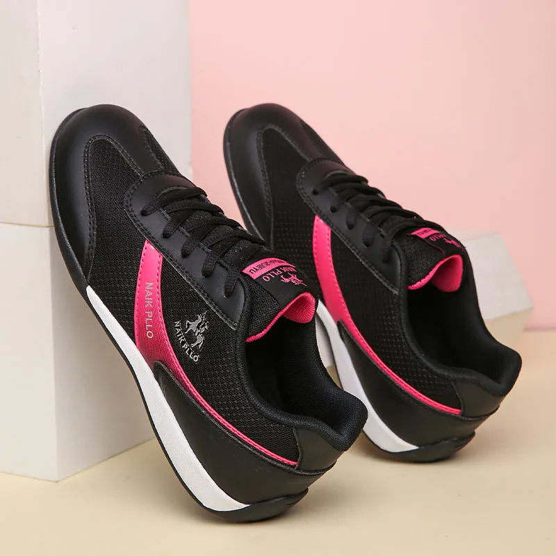 Naik Pllo Women's Shoes Official Flagship Store 2024 Spring & Fall New Casual Shoes Women's Height Increasing Shoes Versatile Sports Shoes