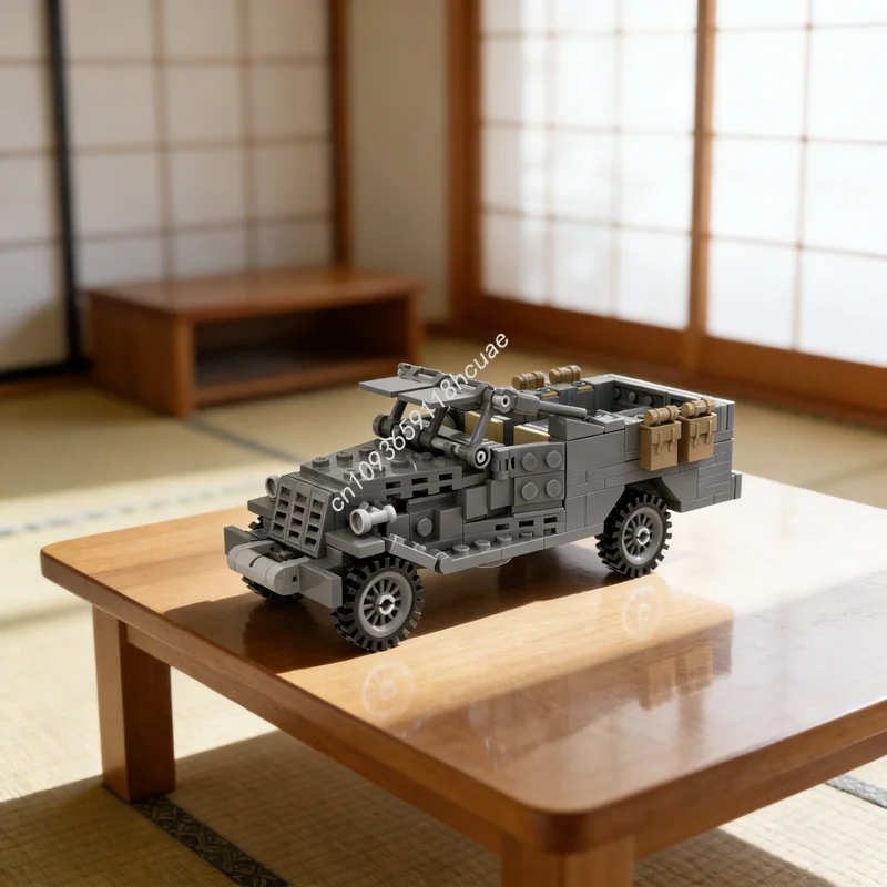 323pcs MOC Scout Car Model Building Blocks Assemble Toy DIY Architecture Creative Idea Education Kids Christmas Gifts Brick