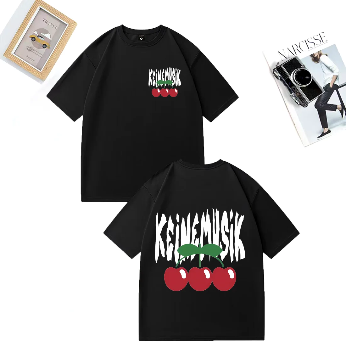 

Hot sale Keinemusik x Pacha Graphic T Shirt Men Womens Fashion vintage Street Cotton Short Sleeve Unisex Hip Hop Tops t-shirts