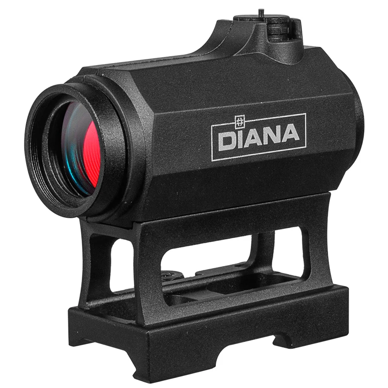 Hunting 1X22 Red Dot Scope For Real Firearms .223 5.56 & Airsoft Reflex Collimator Sight 3X Magnifier Holographic Rubber Cover