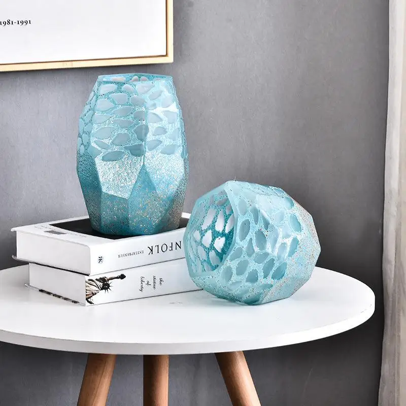 

CX simple grinding glass vase table handicrafts living room flower arrangement, ornament