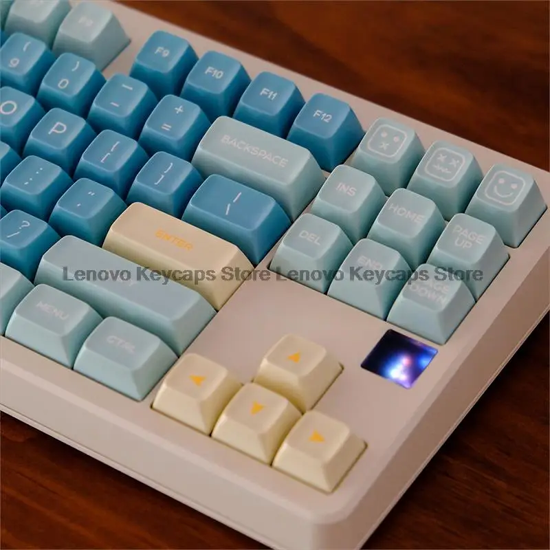 160 Keys Sea Salt Lemon GMK Keycap PBT Double Shot Keycaps SA Profile Key Caps For Cherry Mx Switch Mechanical Keyboard Custom