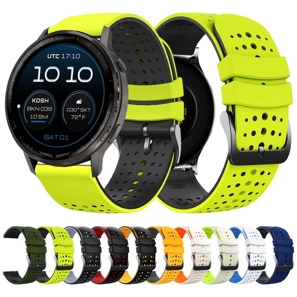 Silicone Strap 22Mm… - image