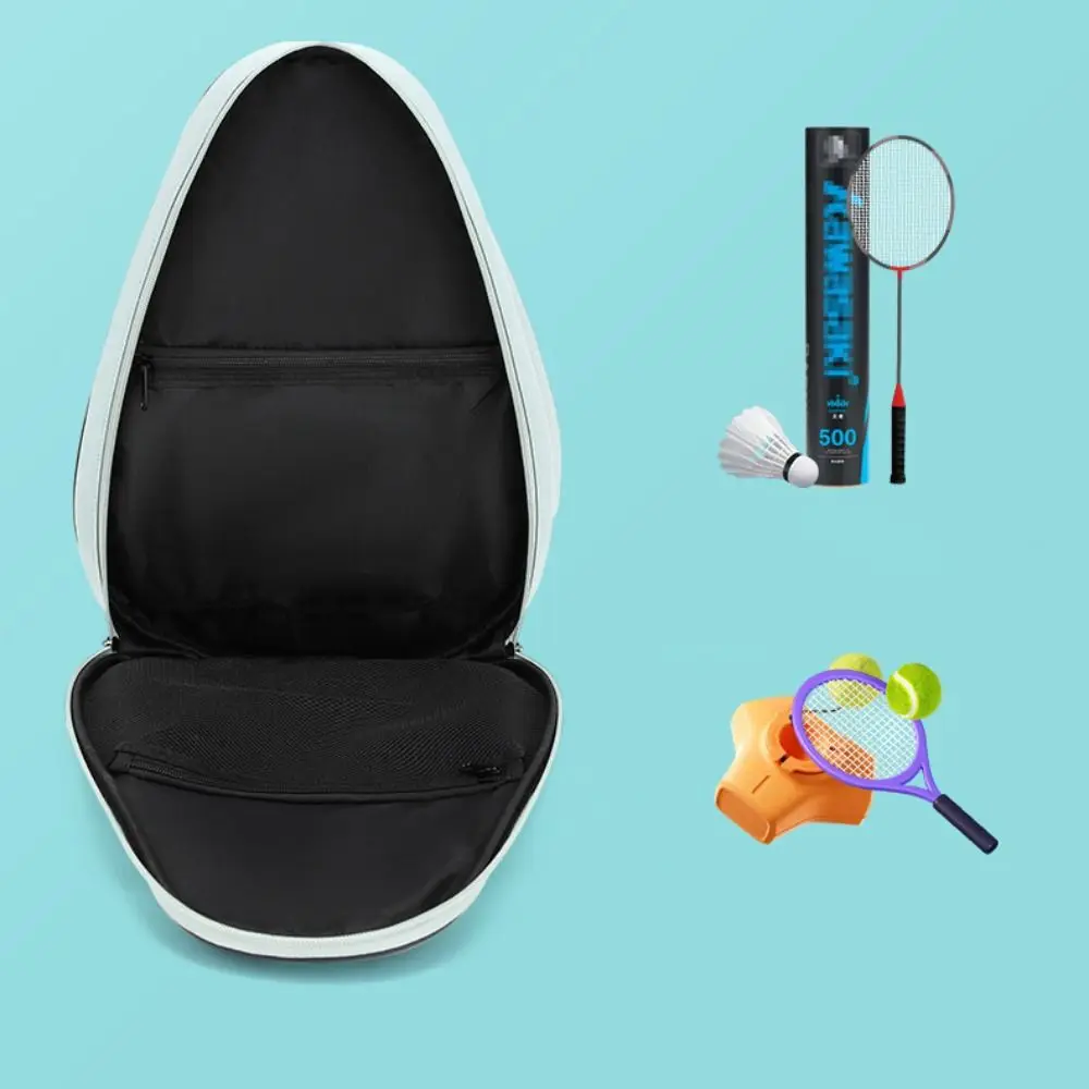 Sportrackettas met grote capaciteit Ritssluiting Waterdichte lichtgewicht Sling Bag Organizer Verstelbare riem