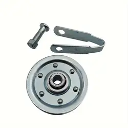 3'' Garage door pulley Heavy Duty Garage Door Pulley with U bracket hex bolt nut 3 INCH Diameter Steel Galvanized pulley