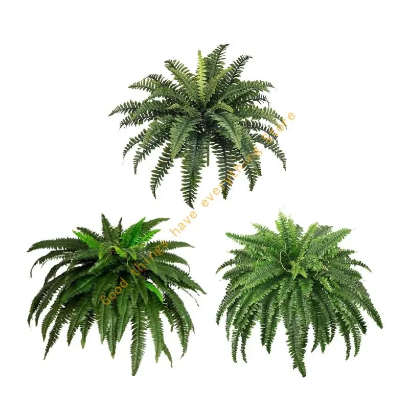 

Realistic Green Fern Plant Wall Decoration For Home Office Indoor and Outdoor Decorative Accent 55KF