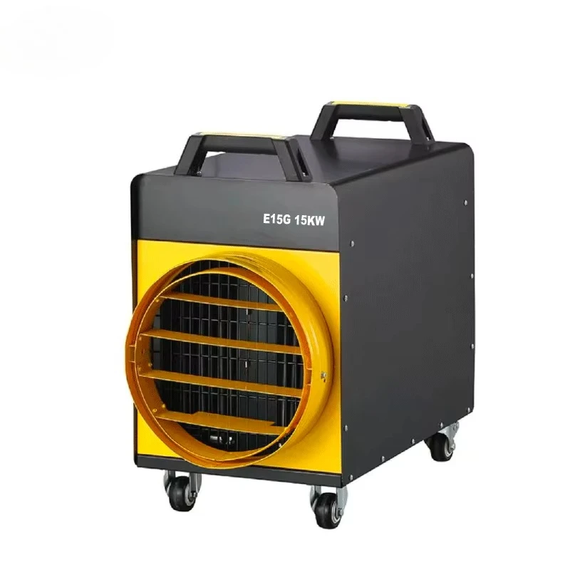 Przenośny elektryczny grzejnik przemysłowy 15 kW, grzejnik wentylatorowy, grzejnik o stałej temperaturze.